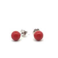 Orecchini Ultima Edizione Donna in Argento Pasta di corallo OAO6795-CORALLO - OAO6795-CORALLO